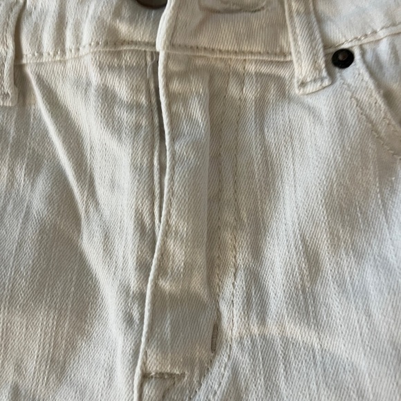 Urban Outfitters BDG white high rise cut off denim shorts size 27 - Picture 4 of 6